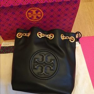 mini Fleming Tory Burch leather backpack